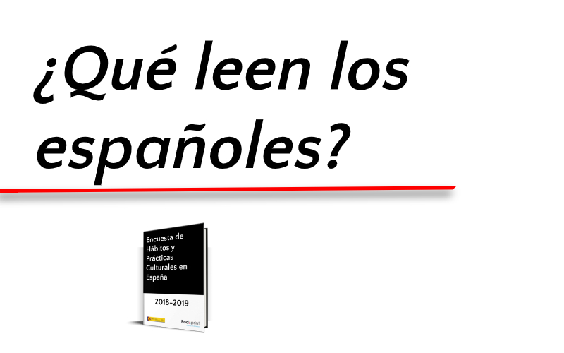 Según el Ministerio de Cultura, la lectura es un pasatiempo cultural muy común en España