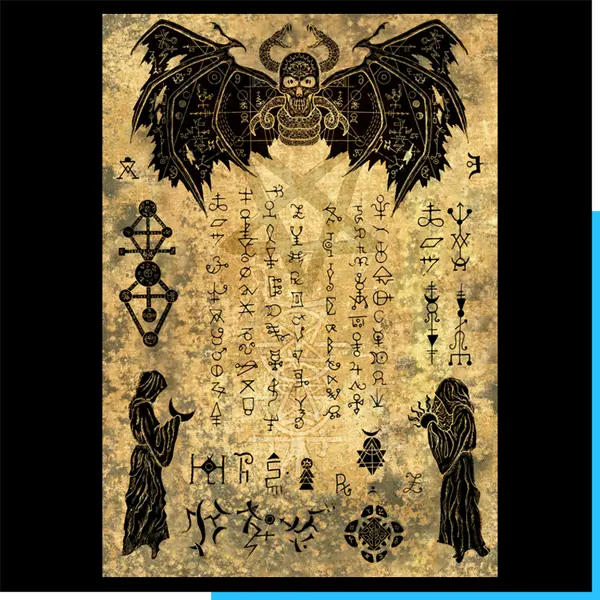Necronomicón libro negro de hechicería y culto a la muerte